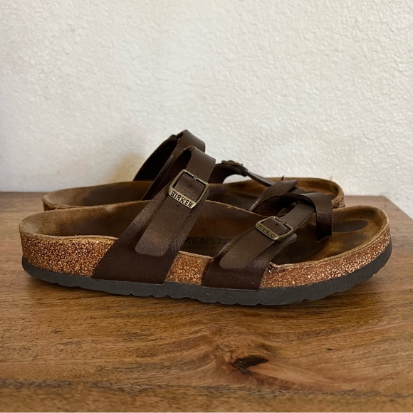 Birkenstock Shoes - Birkenstock Mayari Bronze Brown Sandals Size 7